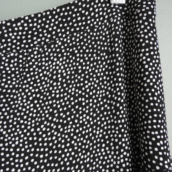 Jones Wear Maxi Skirt Polka Dot Polyester Large - Picture 4 of 8